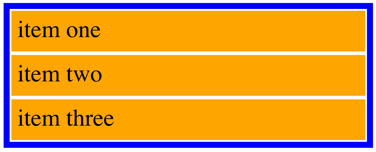 Flexbox: flex-direction:column