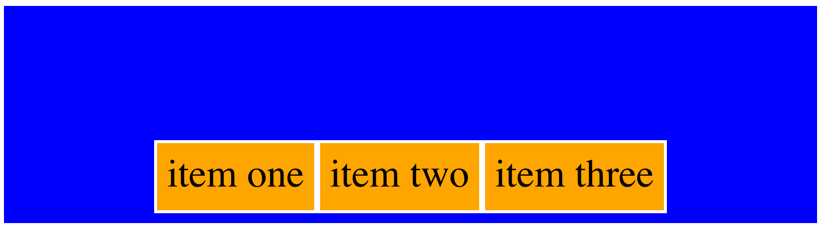 Flexbox: align-items:flex-end